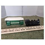 Railroad themed vintage Avon bottles