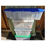 Four totes various sizes