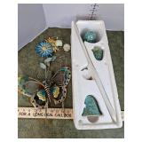 Collection of garden yard pretties