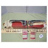 Vintage NOS Ford Motor Company Chrome door handles