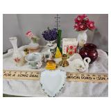 Knick-knacks and vases