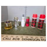 Vintage Avon bottles, advertising novelties