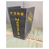 1950s and '60s Ford Motor Co service manuals