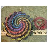 Metal outdoor spinners