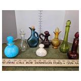Vintage Avon bottles, great color