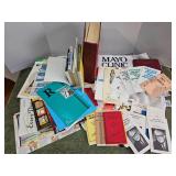 Vintage and Modern Health Living books, ephemera