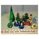 Avon Christmas bottles
