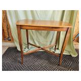 25x14x22 wood antique side table