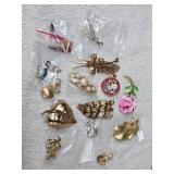 Women's brooches mostly Avon