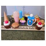 Vintage Avon bottles, Charlie Brown and novelties