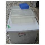 Sterilite 60 quart tote and containers
