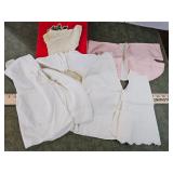 Antique baby gowns and clothes