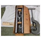 Vintage Craftsman pipe threader and pipe cutter