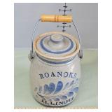 1994 Roanoke Illinois pottery jar