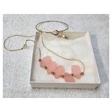 Costume jewelry ring bracelet and necklace