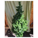 55 in pre-lit Christmas tree
