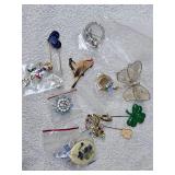 Ladies lapel pins