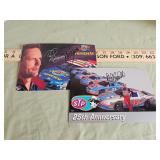 Hamilton and Musgrave signed NASCAR promo photos
