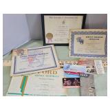 1950s Ford service training, Ford postcards, +