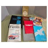 1954, 56 & 57 Ford Thunderbird hanbooks, plus
