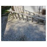 8 ft aluminum ladder