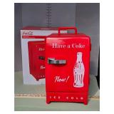 Coca-Cola retro mini fridge