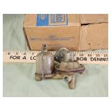 Ford flathead fuel pump with glass bubble