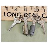 2 vintage Ford Key assemblies B & H