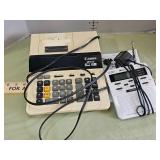 Weather alert radio and Canon adding machine