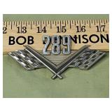 1965/66 Ford Falcon hood emblem