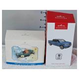 Keepsake ornaments Roadster, Ram truck