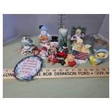 Snowman figurines and home decor