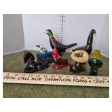 Vintage Avon bottles, Birds