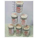 Ford FoMoCo glass lidded jars