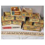 Antique cigar boxes King Edward, Red Dot