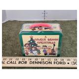 Charlie Brown Christmas mini lunch box unopened