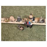 Antique animal figurines