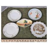 Antique made in Japan plates and Bowl