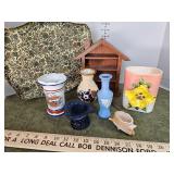 Home accent pieces, vases and more
