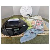 Insignia CD player boombox, other household