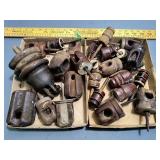 2 Flats of Ceramic Insulators