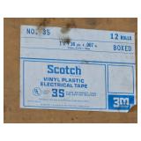 Vintage Scotch vinyl plastic electrical tape