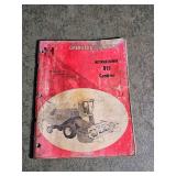 International 815 combine operators manual