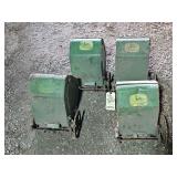 Vintage John Deere insecticide applicator boxes