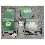 vintage John Deere insecticide applicator boxes