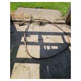 Approximately 16 ft cable with clevises