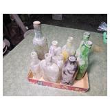 Antique bottle collection