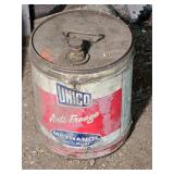 Vintage Unico antifreeze can