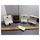 Handmade Christmas Mantle Stockings/photo holders