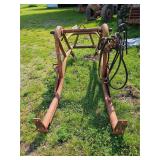 Tractor lift arm frame